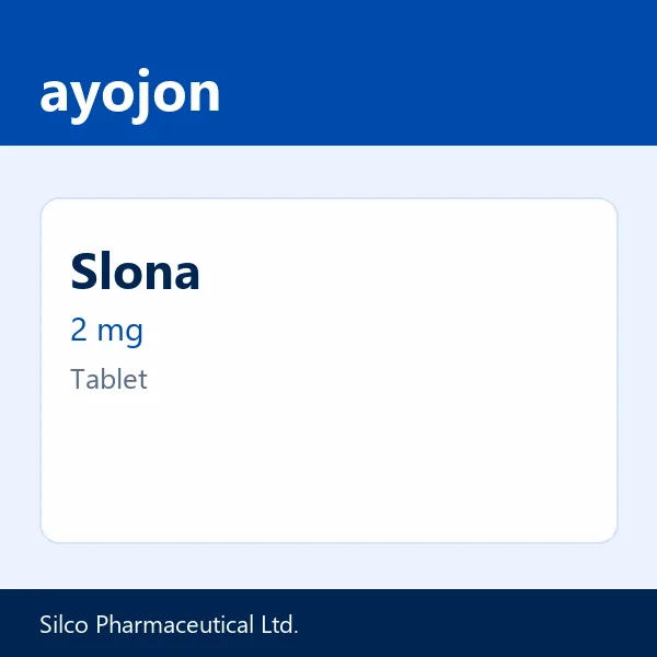 Slona 2 mg Tablet