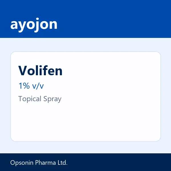 Volifen 1% v/v Topical Spray