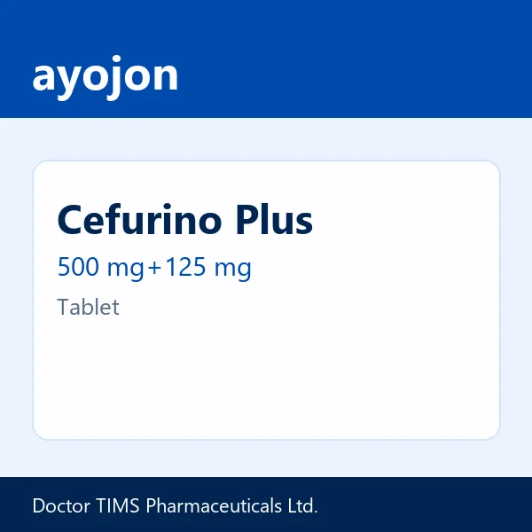 Cefurino Plus 500 mg+125 mg Tablet