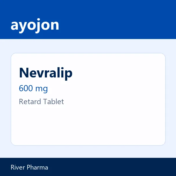 Nevralip 600 mg Retard Tablet