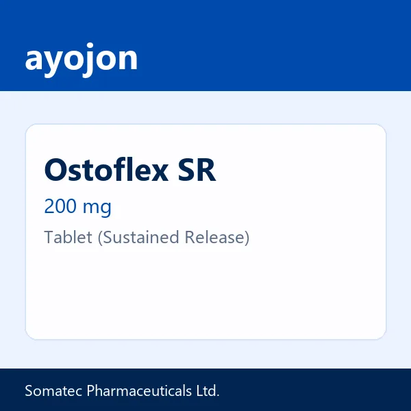 Ostoflex SR 200 mg Tablet (Sustained Release)
