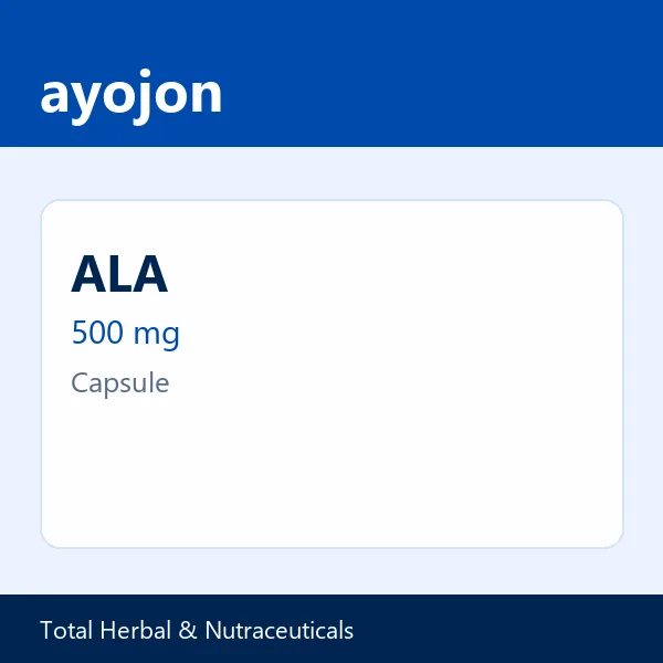 ALA 500 mg Capsule