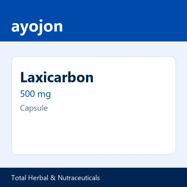 Laxicarbon 500 mg Capsule