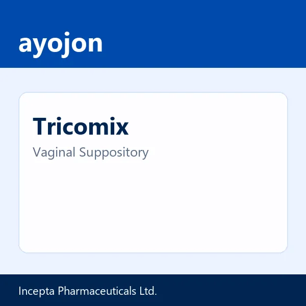 Tricomix Vaginal Suppository