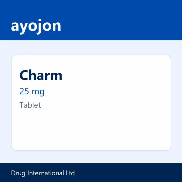 Charm 25 mg Tablet
