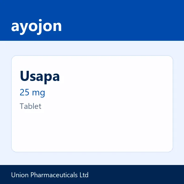 Usapa 25 mg Tablet