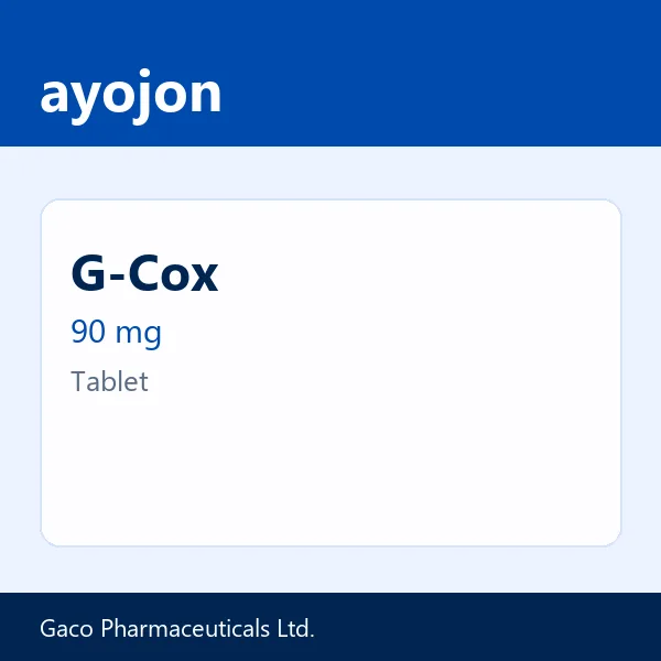 G-Cox 90 mg Tablet