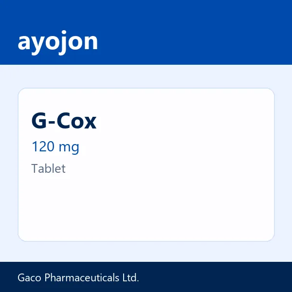 G-Cox 120 mg Tablet