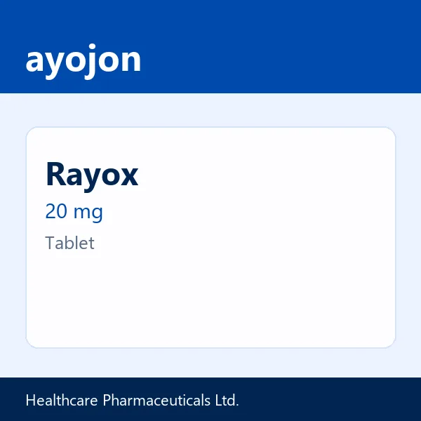 Rayox 20 mg Tablet