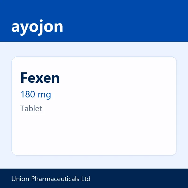 Fexen 180 mg Tablet