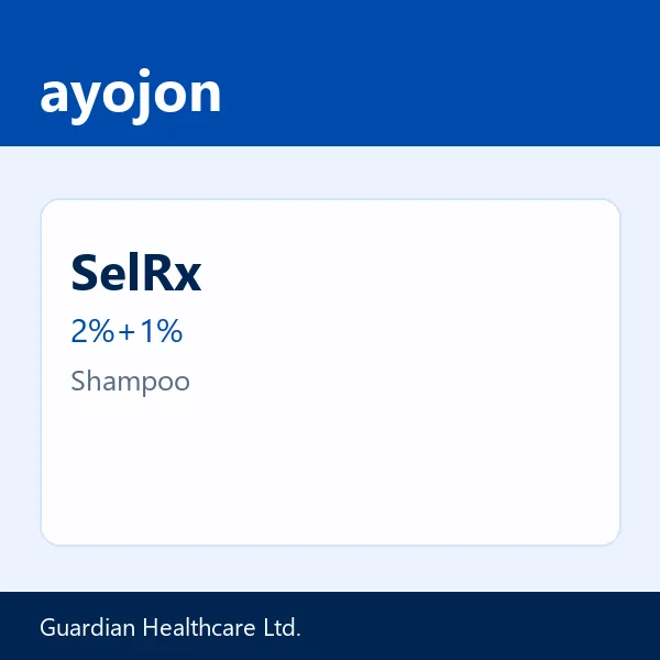 SelRx 2%+1% Shampoo