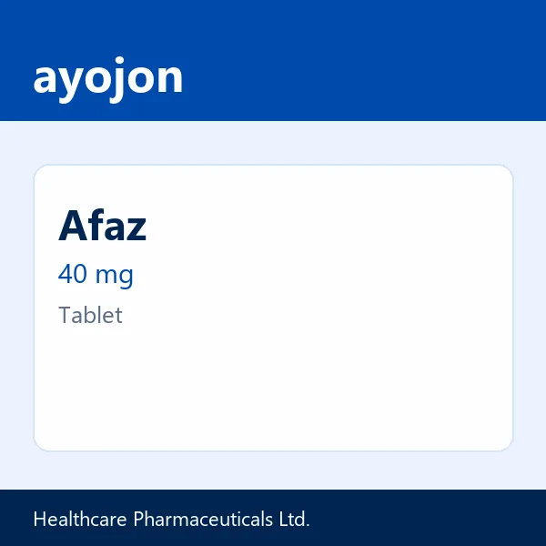 Afaz 40 mg Tablet