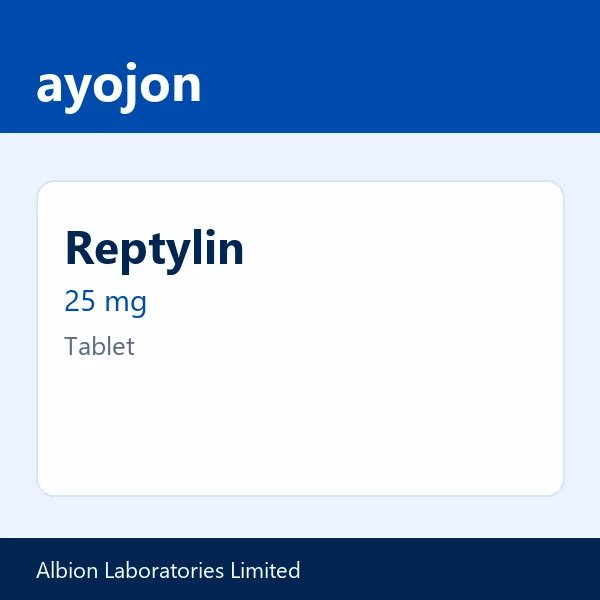 Reptylin 25 mg Tablet