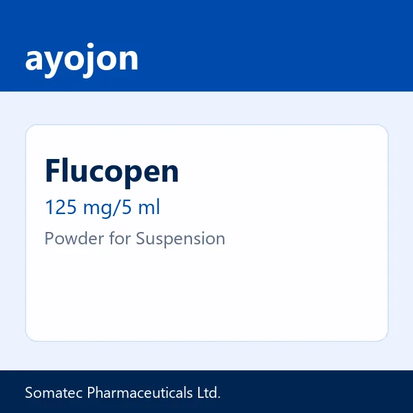 Flucopen 125 mg/5 ml Powder for Suspension