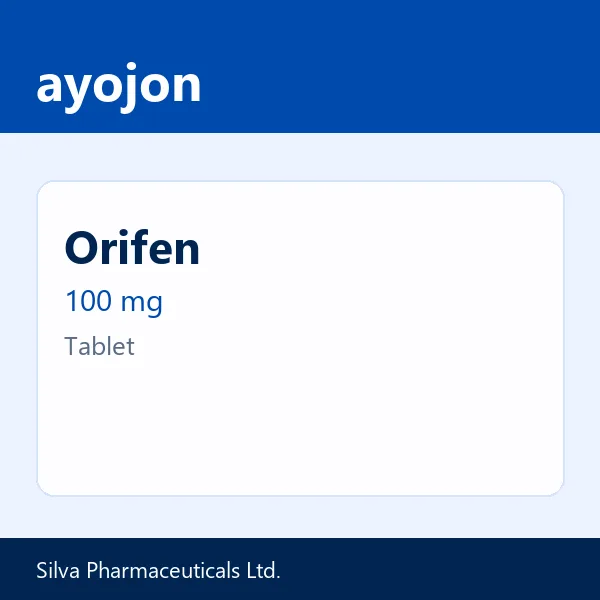 Orifen 100 mg Tablet