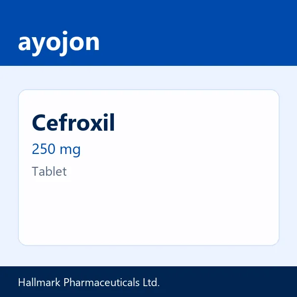 Cefroxil 250 mg Tablet